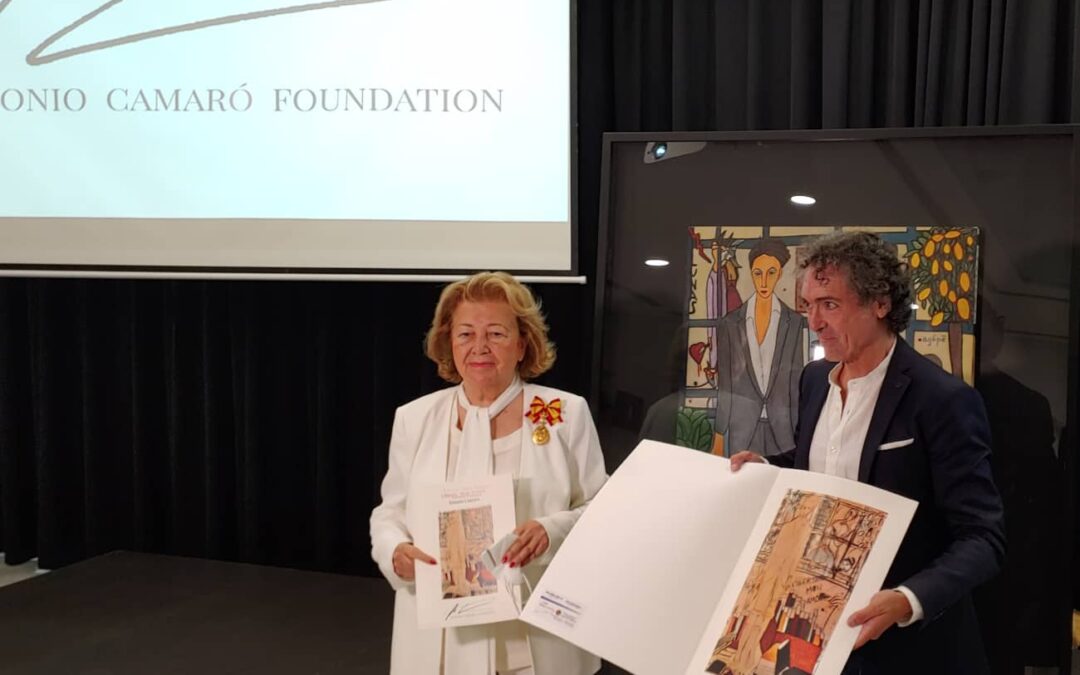 Mayte Spínola miembro de honor de Antonio Camaró Foundation
