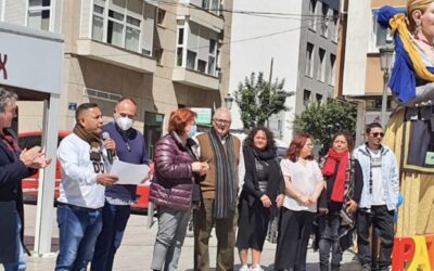 Antonio Camaró, Gloria Calero y asociaciones civiles unidos por la paz en Patraix