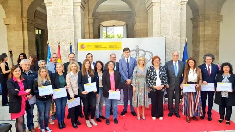 Antonio Camaró Foundation es premiada por la Delegación del Gobierno en el Día de Europa